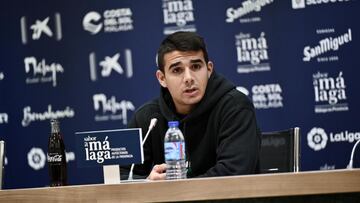 Víctor Gómez, este miércoles en rueda de prensa.