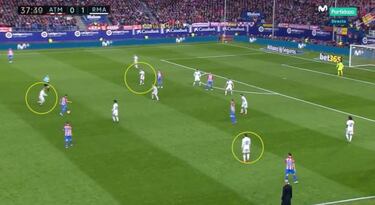 Modric y la red del Atlético