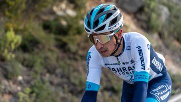 Team Bahrain Victorious entrega parte médico de Santiago Buitrago.