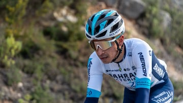 Team Bahrain Victorious entrega parte médico de Santiago Buitrago.