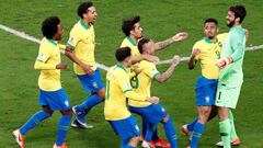 Las reacciones que dejó el triunfo de Brasil en el hotel de Argentina