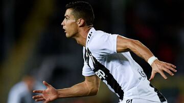 Juventus&#039; Portuguese forward Cristiano Ronaldo 