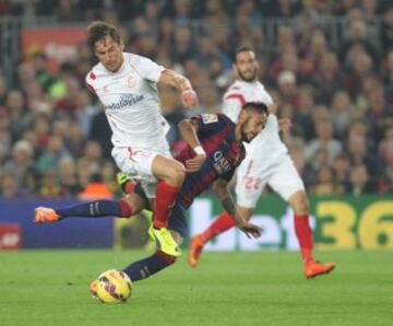 21/11/14  PARTIDO PRIMERA DIVISION 
BARCELONA - SEVILLA 
KRYCHOWIAK NEYMAR  DESTACADOS