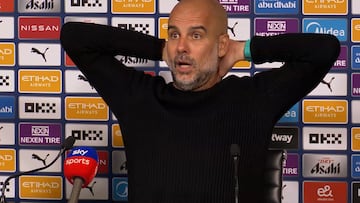 El momentazo de Guardiola con su jefe de prensa