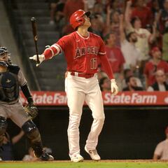 Shohei Ohtani emuló a Barry Bonds y Aaron Judge