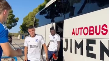 Así fue el entrenamiento de Millonarios en la sede de Zaragoza