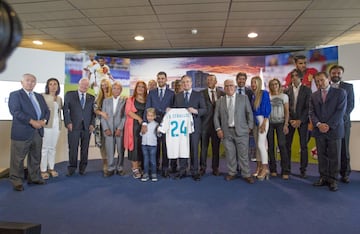 Las mejores imágenes de la presentación de Dani Ceballos