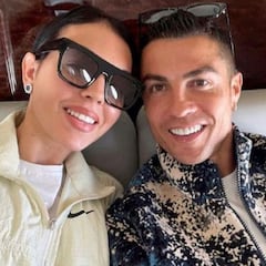 Cristiano y Georgina presumen de una de las grandes comodidades de su jet privado