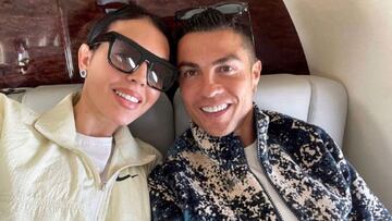 Cristiano y Georgina presumen de una de las grandes comodidades de su jet privado