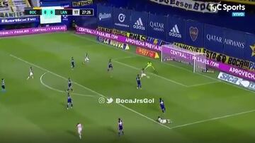 Lanús construyó una excelente contra en la que De la Vega asistió de manera exquisita ante una defensa descolocada y un Andrada que falló en la salida.