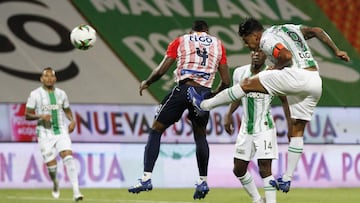 Horario, cómo y dónde ver Nacional - Junior, partido de la fecha 12 de la Liga BetPlay que se jugará en el Atanasio Girardot desde las 8:00 p.m.