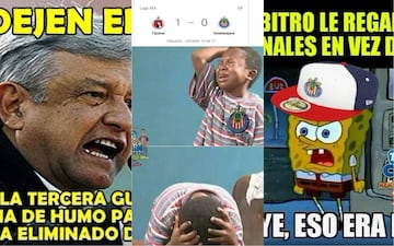 Los memes disfrutan la derrota de Chivas en la Liga MX