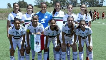 La Selección Nacional Femenil sub-17 que jugara la Copa del Mundo en Uruguay, cayó por marcador de 2-1 ante España, que es el campeón vigente.