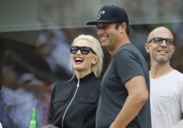 La cantante Gwen Stefani junto a su marido Gavin Rossdale.