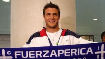 <b>Ilusionado</b>. El joven portero aterrizó en Barcelona dispuesto a ganarse un puesto en la rotación del Espanyol. "Espero dar todo de mí", aseguró.