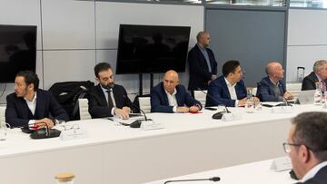 Cumbre arbitral con el Madrid presente