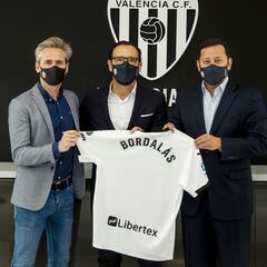 Bordalás: "No he tenido ninguna duda para venir al Valencia"
