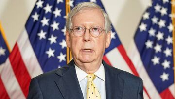 Mitch McConnell en Washington, D.C. U.S., Septiembre 9 2020. 