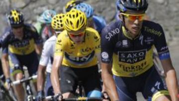Alberto Contador frente Chris Froome: el gran desafío