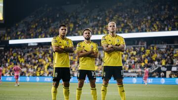 Las Garzas del Tata Martino se derrumban en Ohio y se despiden del torneo entre MLS y Liga MX. Diego Rossi fue la figura del Crew.