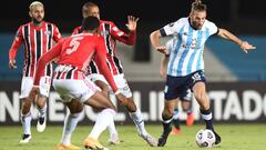 Racing y São Paulo igualan sin goles en un intenso partido