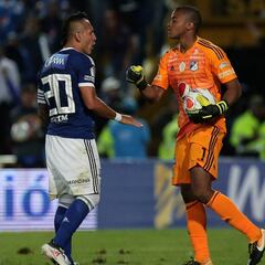 Fariñez completa cinco penales atajados, el primero con Millos