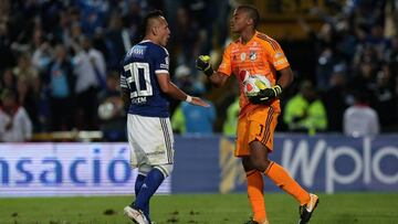 Fariñez completa cinco penales atajados, el primero con Millos