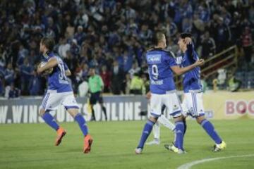 En el segundo tiempo Millonarios descuidó su defensa y en minuto 89 sufrió el 2-1 de Junior.