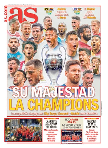 Las portadas de AS de septiembre