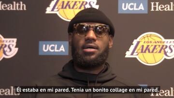 LeBron recuerda la primera vez que enfrentó a Kobe