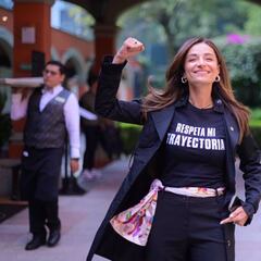 Laura Ballesteros pide romper el pacto de impunidad de los hombres en el poder y exige respeto para las mujeres