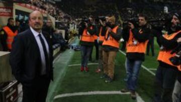 Benítez: peor registro ante los grandes que Ancelotti y Mou