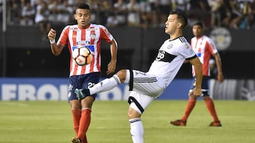 Olimpia 1 - Junior 0: el colombiano Cuero fue la figura