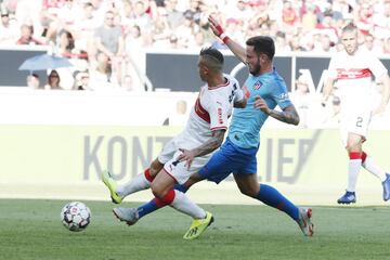 Las mejores imágenes del Stuttgart-Atlético de Madrid