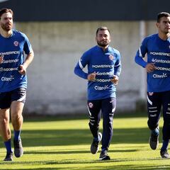 Las primeras imágenes de Brereton en la práctica de la Roja