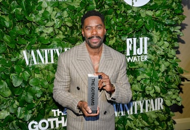 Colman Domingo posa en la alfombra roja de los de los Gotham Awards 2024 celebrados en el Cipriani Wall Street de Nueva York.