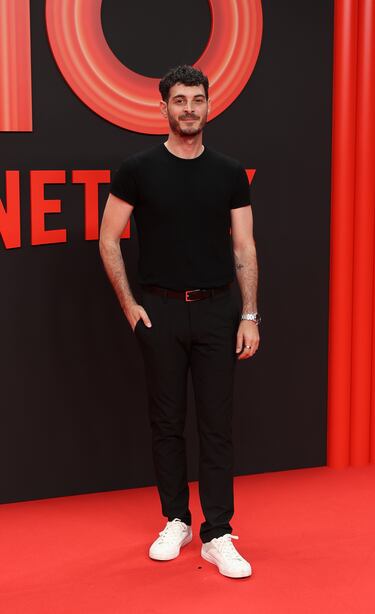 Antón Lofer durante la fiesta que organiza Netflix para celebrar el 10º aniversario de su llegada a España.