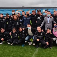 El equipo de la UD Ibiza Genuine, listo para su estreno