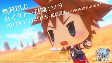 Descarga ya a Sora para World of Final Fantasy en Europa