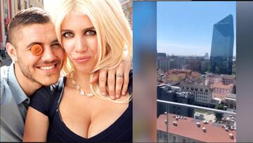 A ostentaci¨®n y presumidos nadie les gana: Wanda e Icardi alardean de su nuevo ¨¢tico de 5M€ en Mil¨¢n