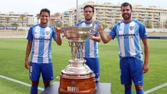 Rosales, Recio y Miguel Torres, los capitanes del a&ntilde;o pasado.