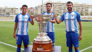Rosales, Recio y Miguel Torres, los capitanes del año pasado.