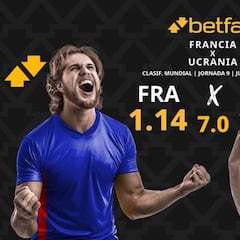 Francia vs. Ucrania: horario, dónde ver, pronósticos y clasificación
