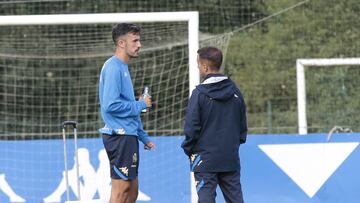 Entrenamiento Deportivo de La Coruña.Borja Jiménez Quiles