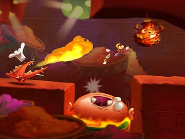 Captura de pantalla - Rayman Fiesta Run (IPH)