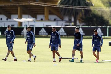 Buenos Aires 02 Octubre 2017
Eliminatorias Rusia 2018
Entrenamiento de la SelecciÃ³n Argentina previo al partido contra Peru, en el Predio Julio H Grondona.

Foto Ortiz Gustavo 