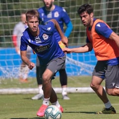 Gandoy: “Estoy contento aquí, quiero seguir en el Deportivo”