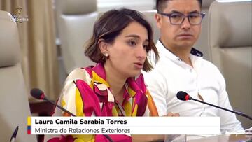 “Laura está mintiendo, Presidente”, fueron sus palabras.