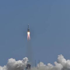 Cohete chino Long March 5B hoy, en directo | Caída, trayectoria y última hora, en vivo