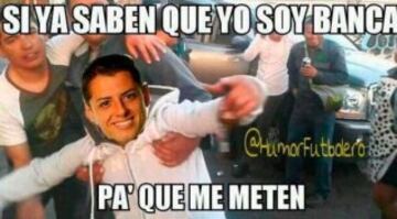 Los Memes del fallo del penalti de Chicharito en la Champions